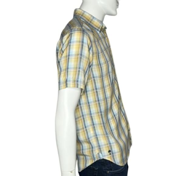 Tommy Bahama Plaid Short Sleeve Button Down Size Medium - Picture 4 of 7